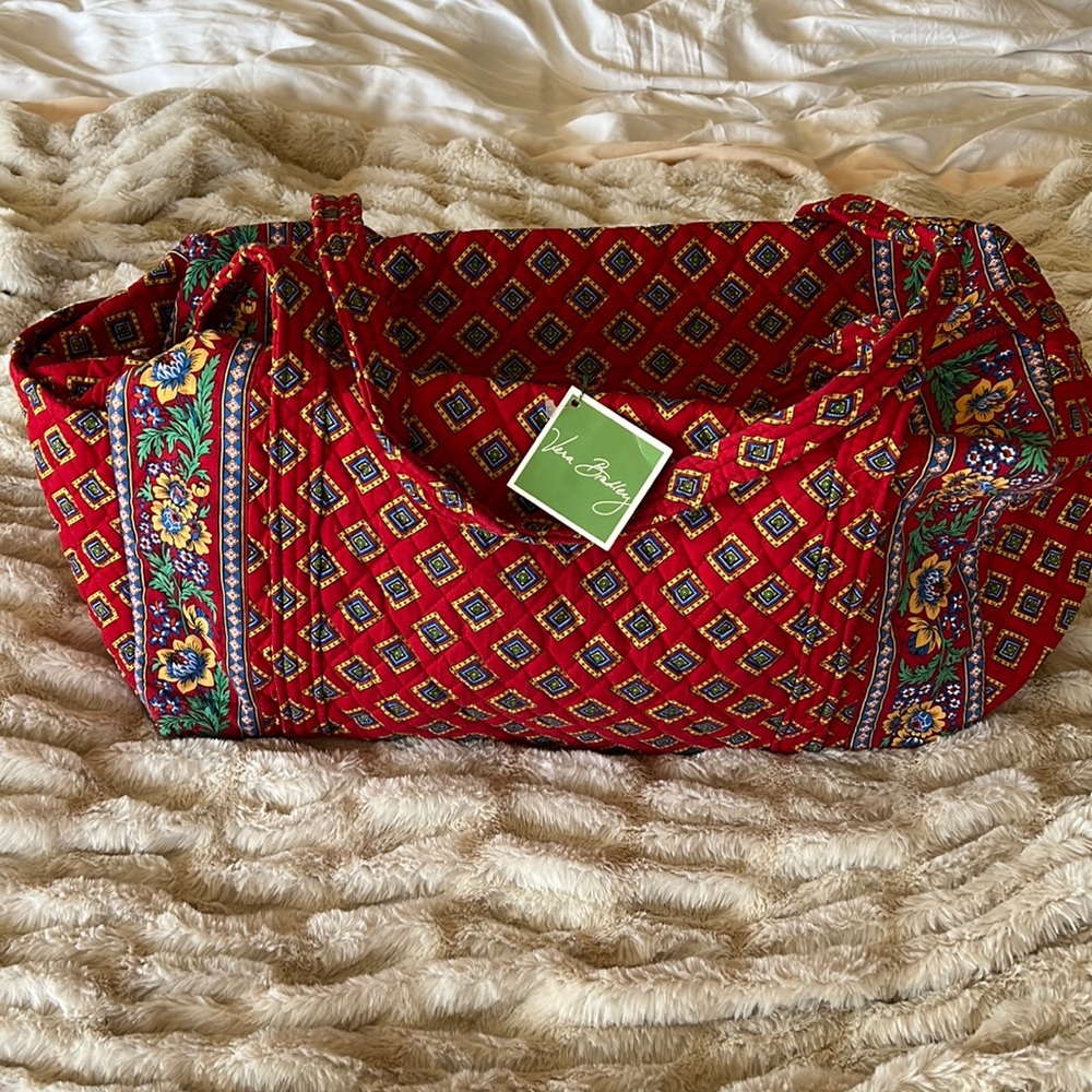 Vera Bradley Red Travel Bag